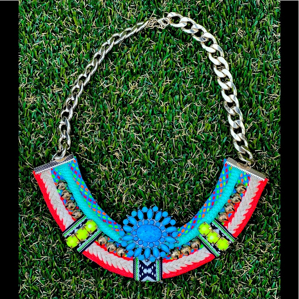Boho Bib Statement Necklace